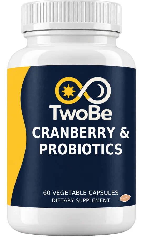 TwoBe Cranberry & Probiotics — Vegetable Capsules