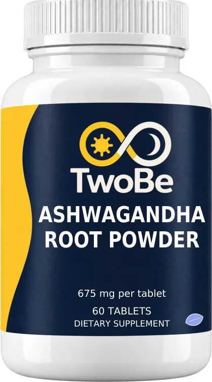 TwoBe Ashwagandha Root Powder — Tablets