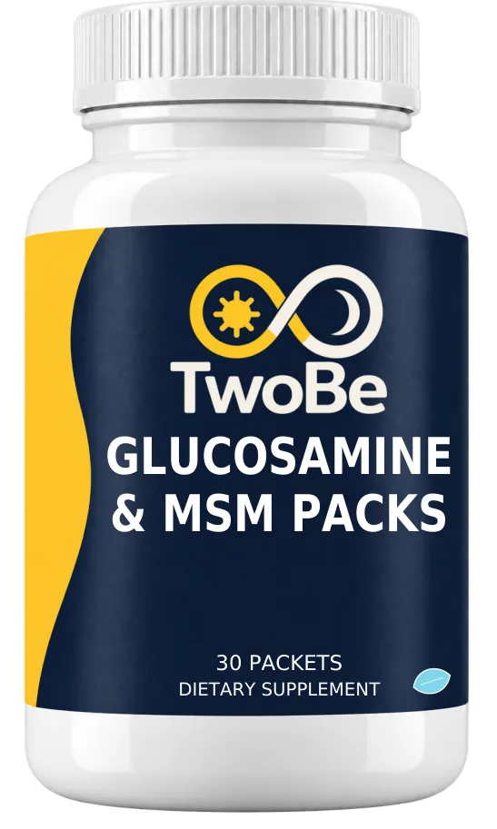 TwoBe Glucosamine & MSM Packs — Packets