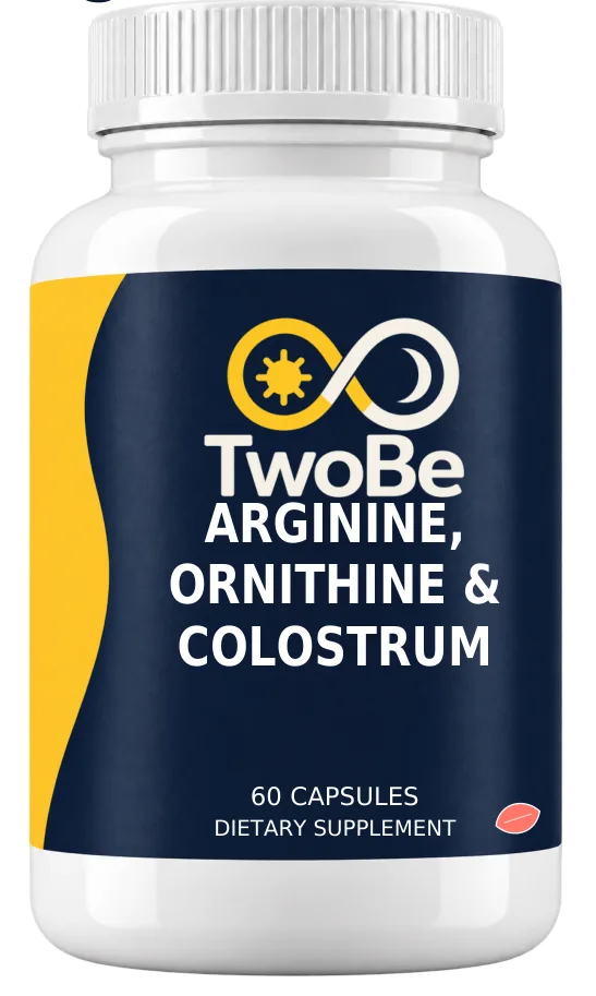 TwoBe Arginine, Ornithine & Colostrum — Capsules