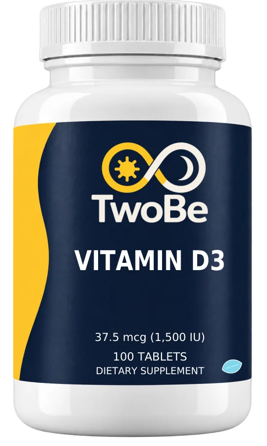 TwoBe D-3 1,500IU — Tablets