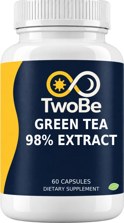 TwoBe Green Tea 98% Extract — Capsules
