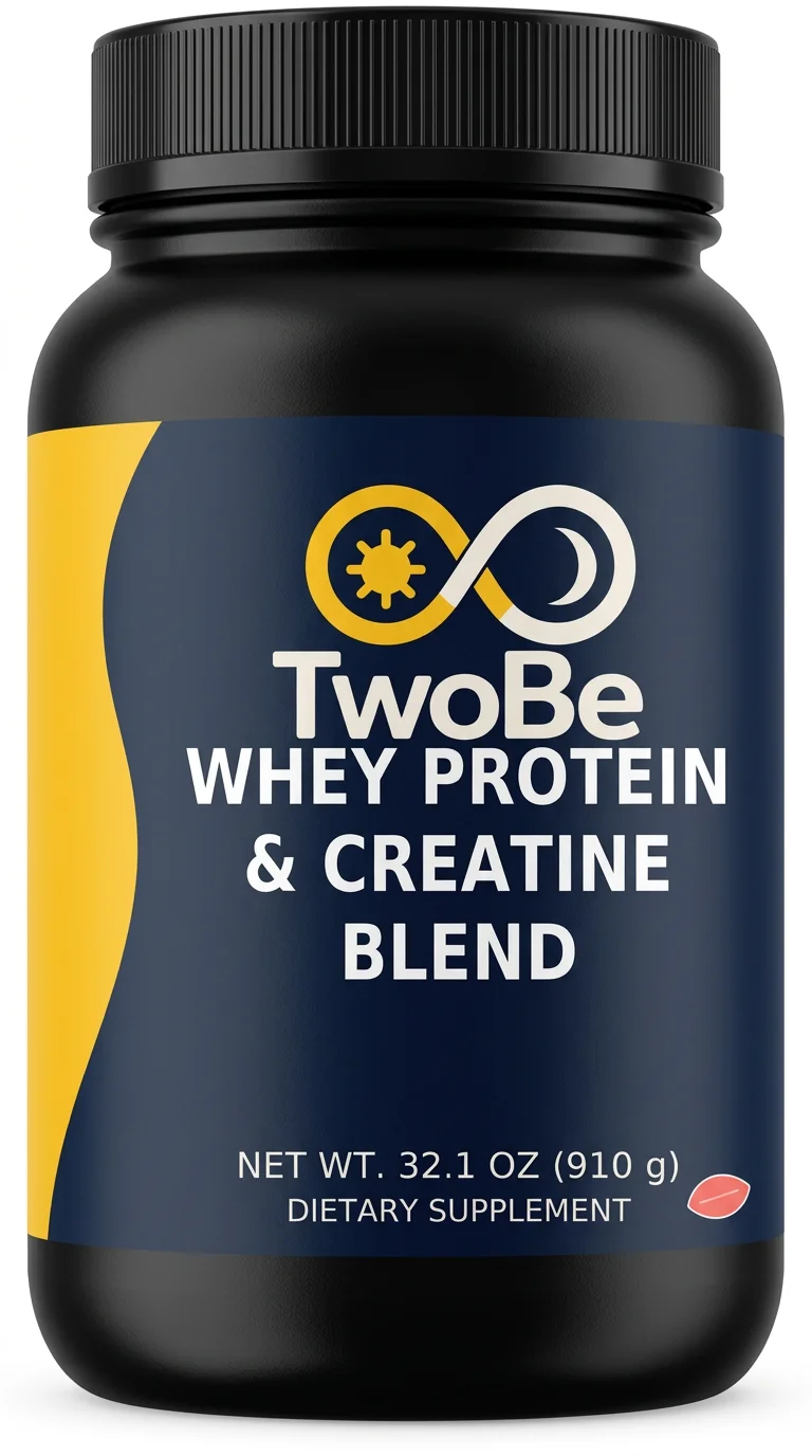 TwoBe Whey Protein & Creatine Blend — Powder