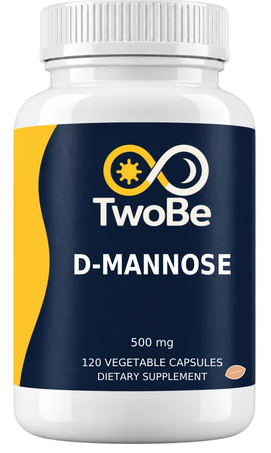 TwoBe D-Mannose 500mg — Vegetable Capsules