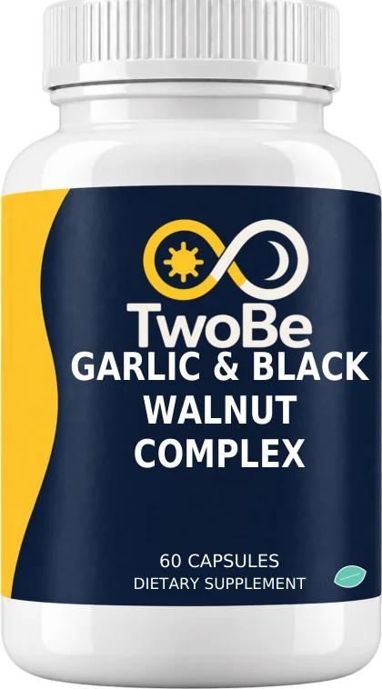 TwoBe Garlic & Black Walnut Complex — Capsules