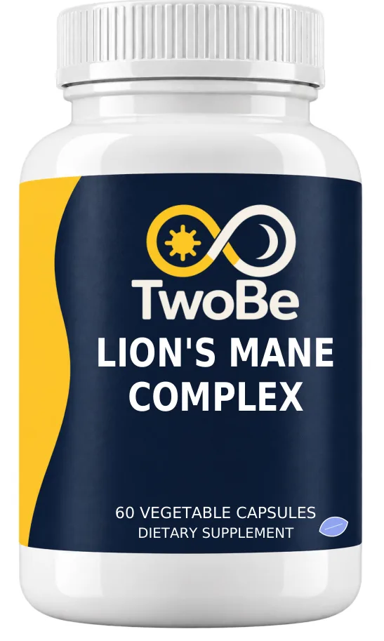 TwoBe Lion's Mane Complex — Vegetable Capsules