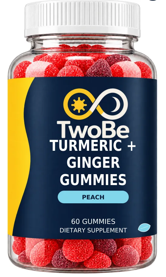 TwoBe Turmeric & Ginger Gummies — Gummies