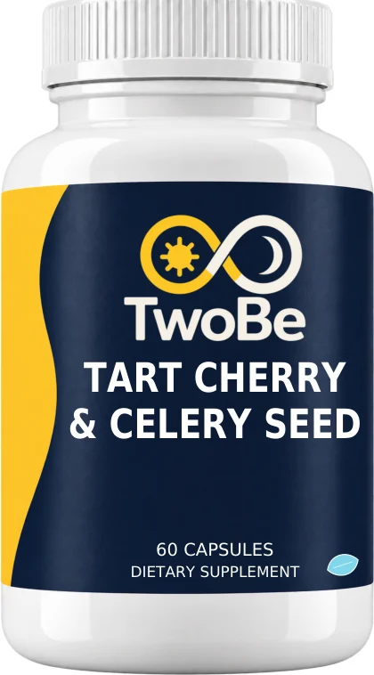 TwoBe Tart Cherry & Celery Seed — Capsules