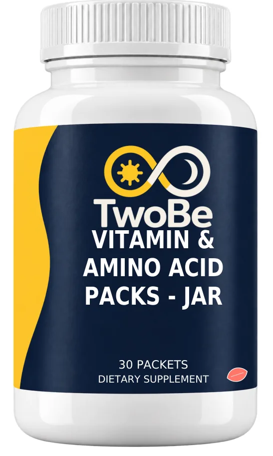 TwoBe Vitamin & Amino Acid Packs - Jar — Packets