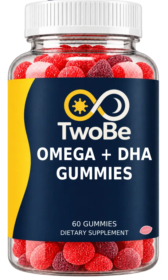 TwoBe Omega + DHA Gummies — Gummies