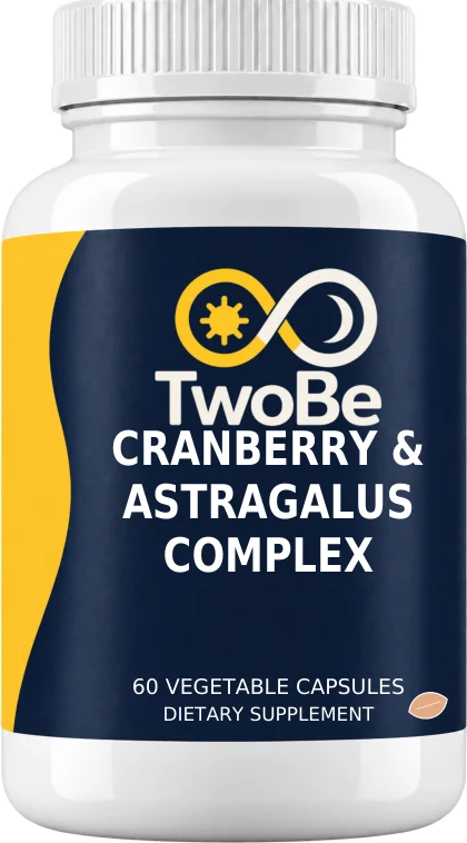 TwoBe Cranberry & Astragalus Complex — Vegetable Capsules